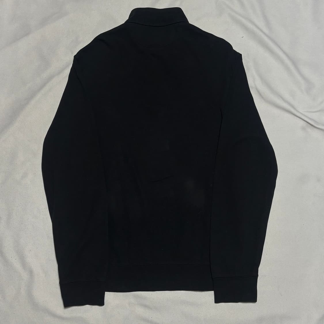 M 폴로랄프로렌 블랙 코튼 니트 집업 상품이미지3