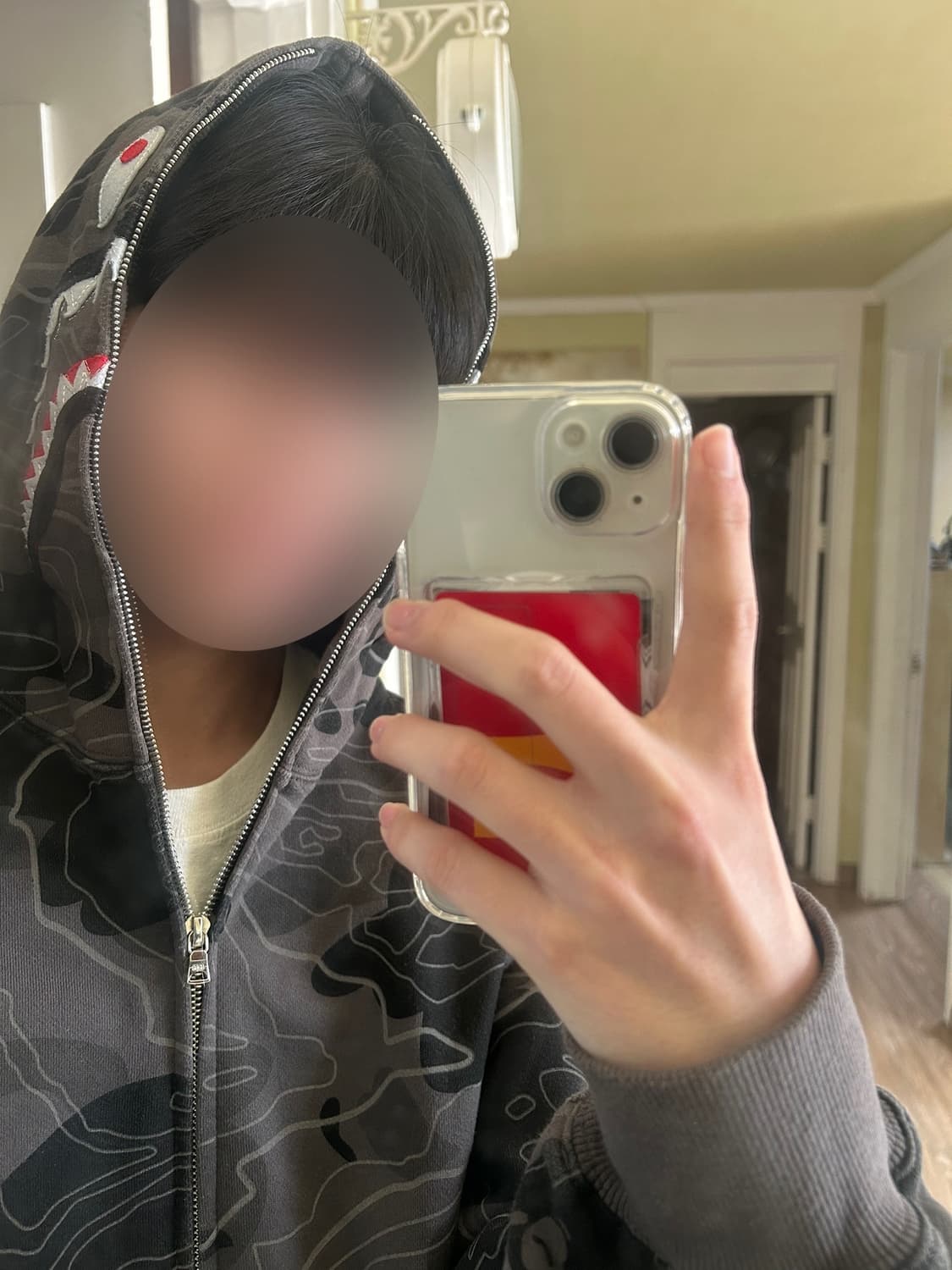 베이프 후드집업 상품이미지5