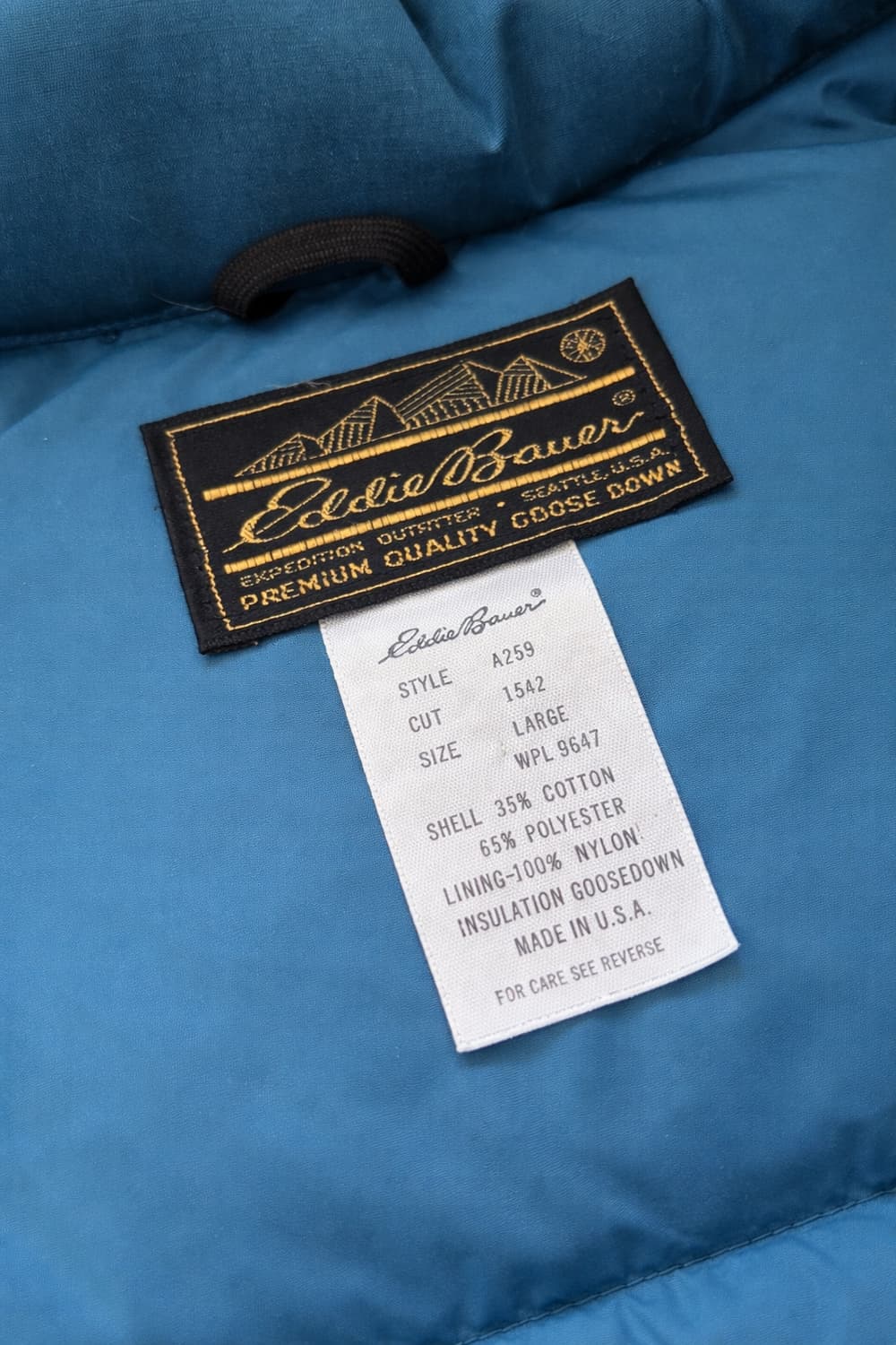 80s 에디 바우어 마운틴 다운 파카 L 상품이미지9