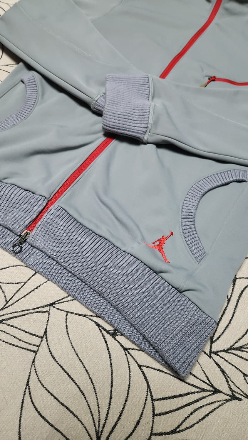 조던 폴리 그레이 투웨이 풀집업 트랙탑 XL 상품이미지3