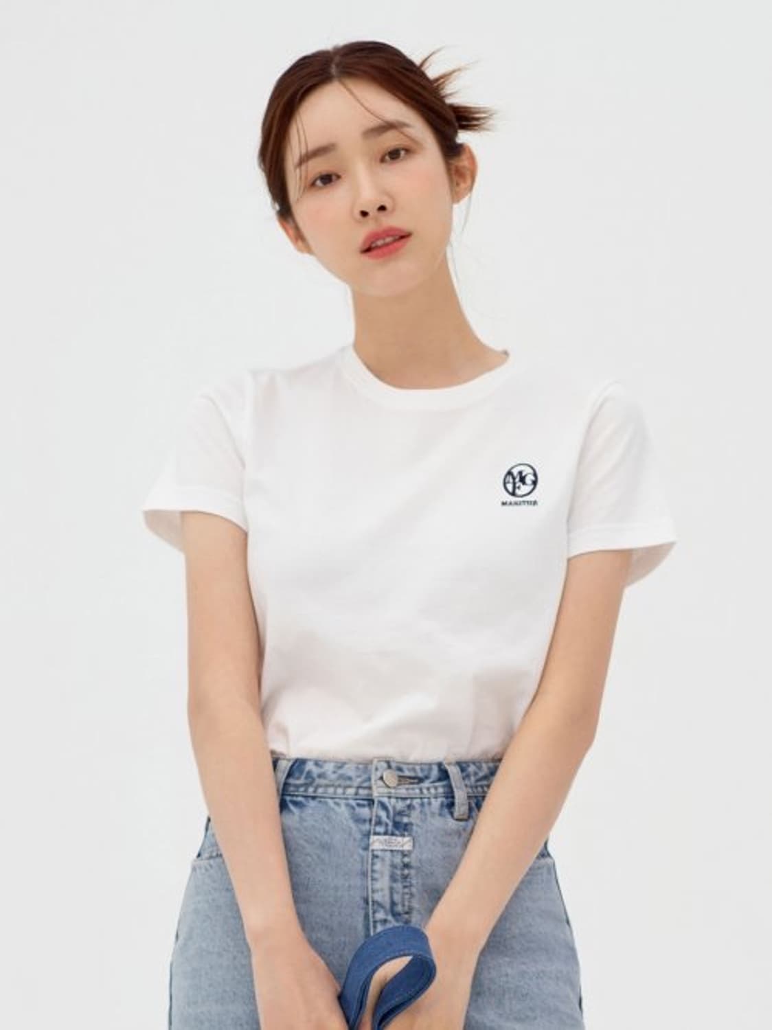 마리떼 프랑소와 저버 여성 반팔티셔츠 화이트 M 상품이미지1