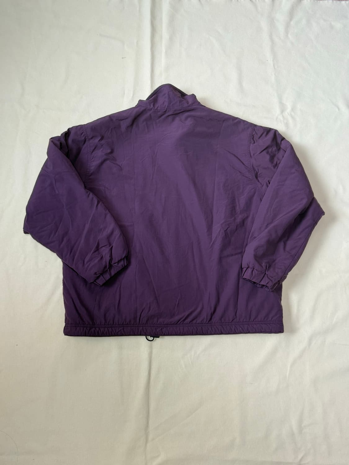 엘엘빈 웜업 플리스 집업 자켓 딥퍼플 90s 상품이미지4