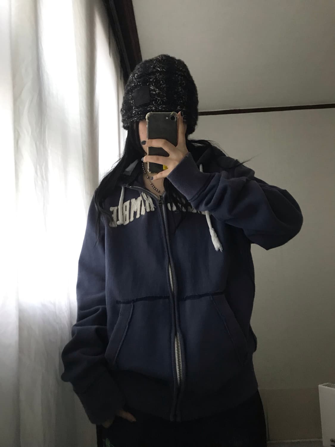 아베크롬비 네이비 후드집업 상품이미지3