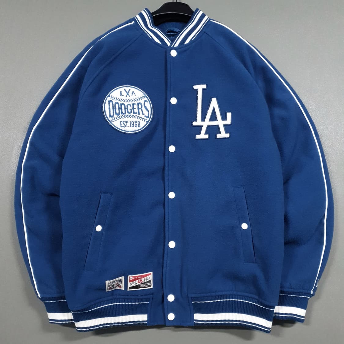 (XL) 뉴에라 쿠퍼스타운 LA다저스 울 모직 바시티 스타디움 자켓 상품이미지1