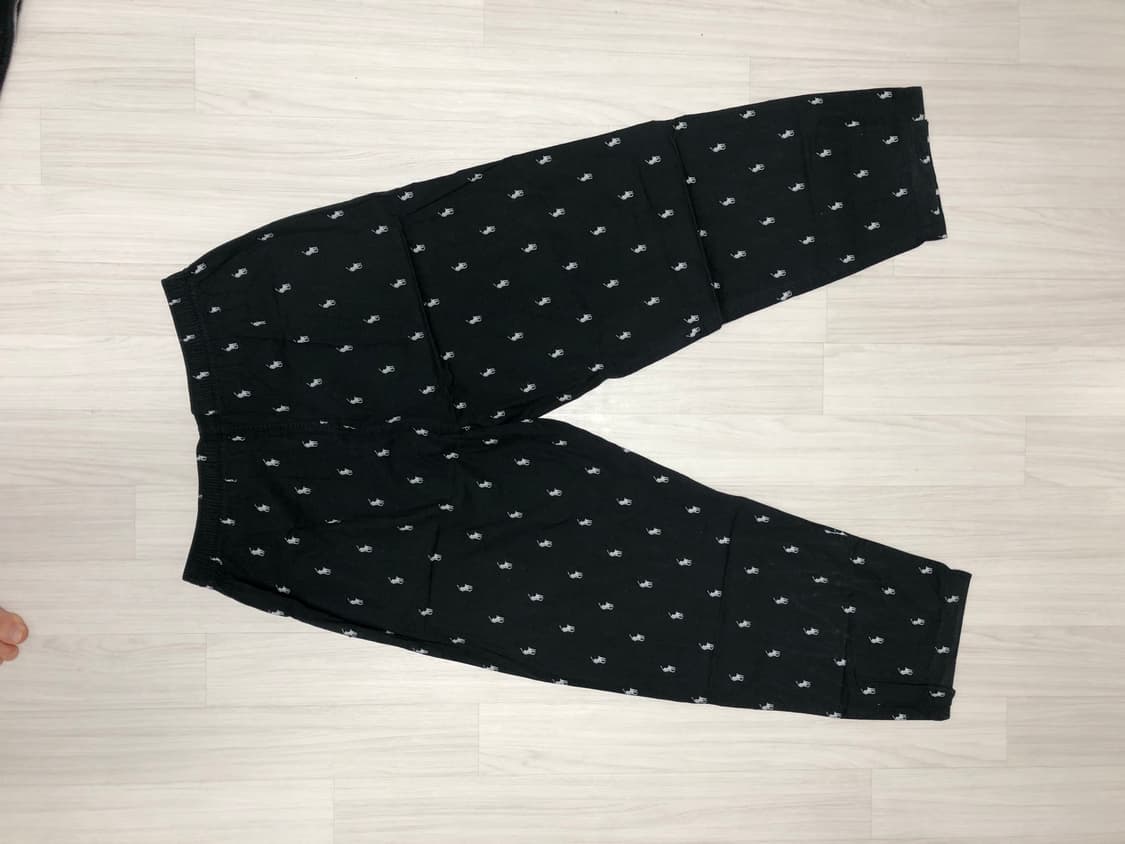 랄프로렌 파자마 팬츠 블랙 상품이미지2