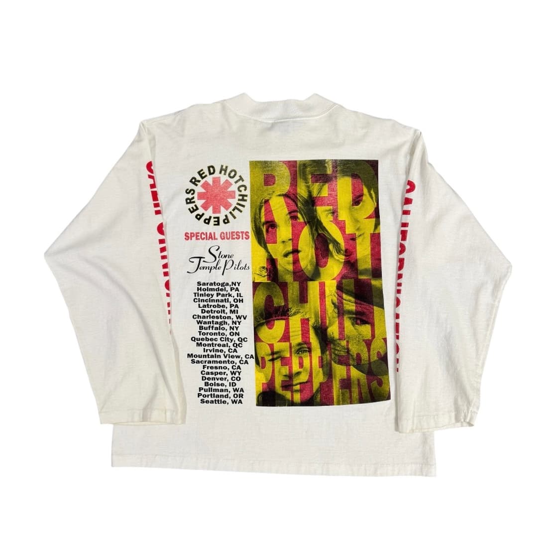 빈티지 90s 레드핫칠리페퍼스 RHCP 롱슬리브 상품이미지2