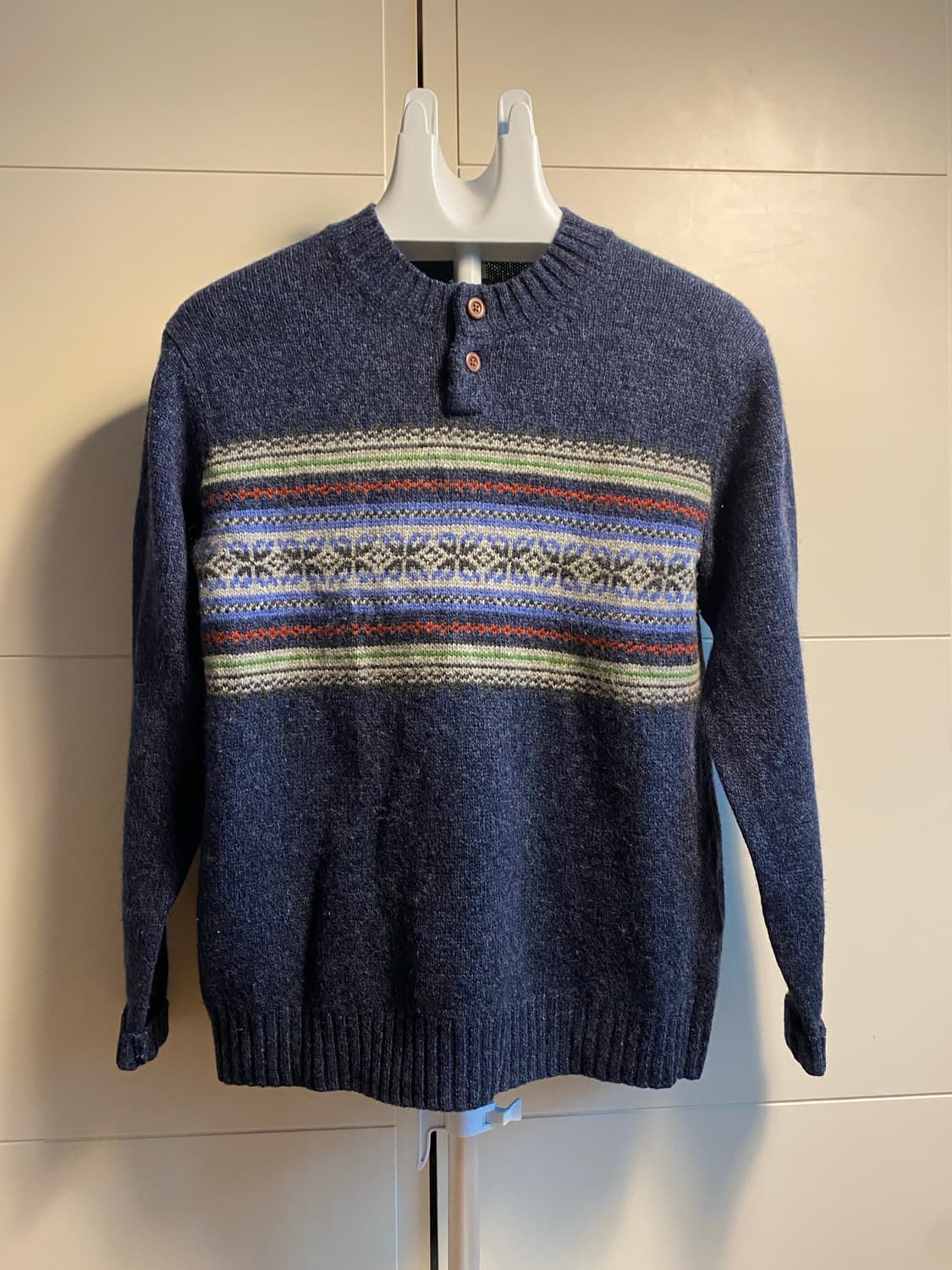 모100  패턴 니트 스웨터 상품이미지1