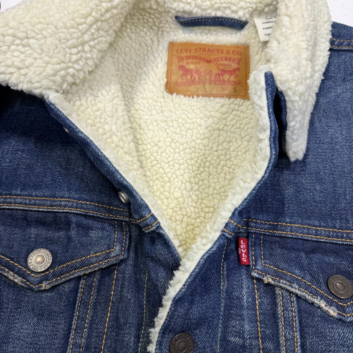 LEVI’S 트러터 쉐르파 자켓 상품이미지3