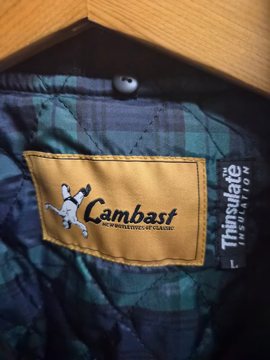 L) 램배스트 쉐리프 멜튼 바시티 자켓 팝니다 상품이미지5