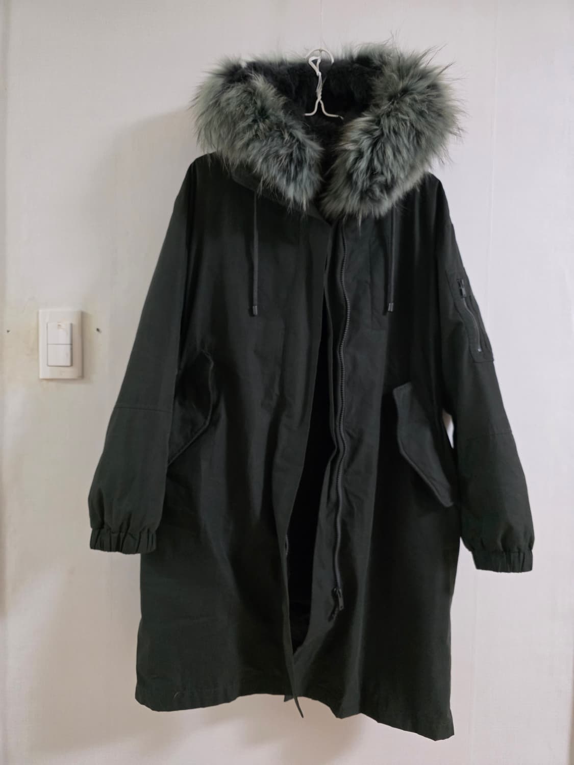 레노마 토끼털 안감 야상 상품이미지1