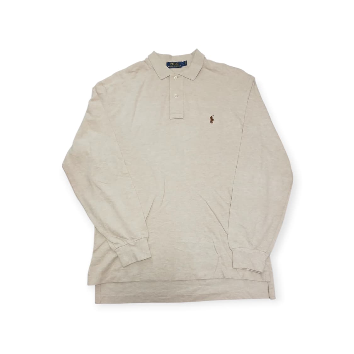 랄프 로렌 베이지 폴로 셔츠 상품이미지1