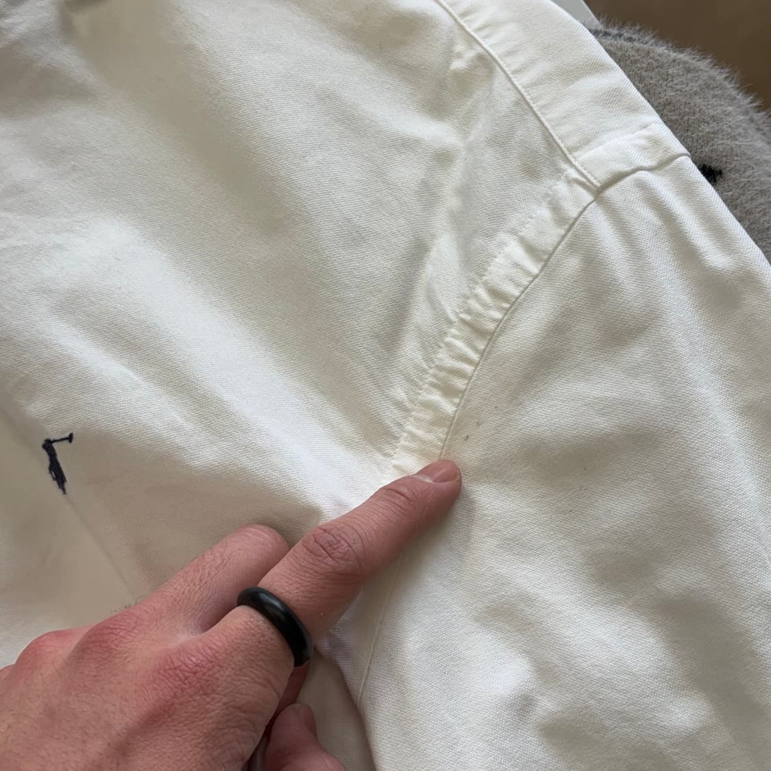 M 폴로랄프로렌 클래식핏 화이트 셔츠 상품이미지6