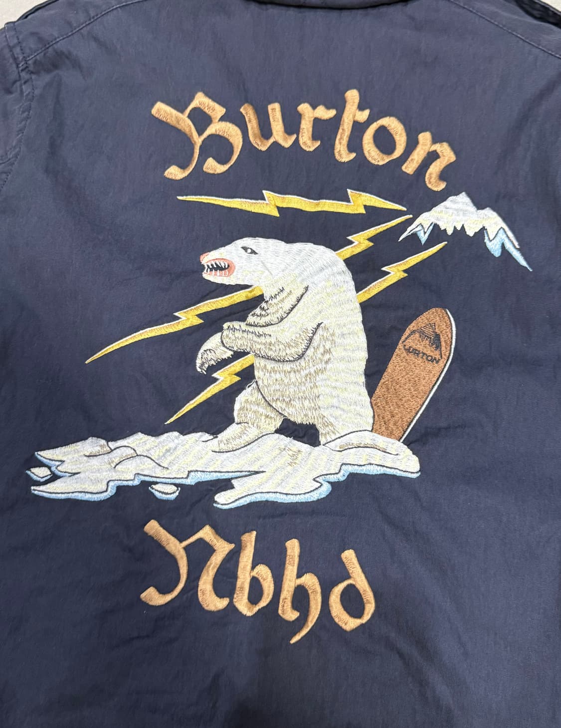 2015 네이버후드xburton b-10 봄버 자켓  상품이미지3