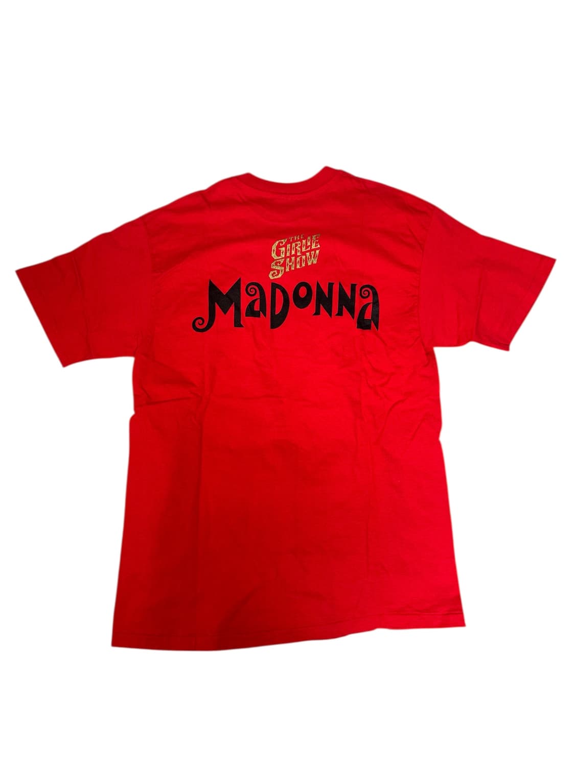 빈티지 90s 마돈나 더걸리쇼 THE GIRLIE SHOW 티셔츠 L 상품이미지4