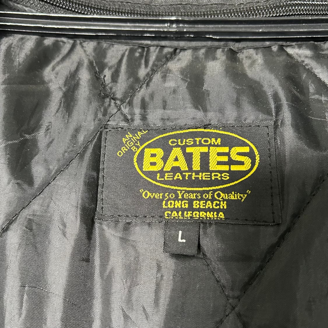 (L) BATES 블랙 라이더 자켓 상품이미지9