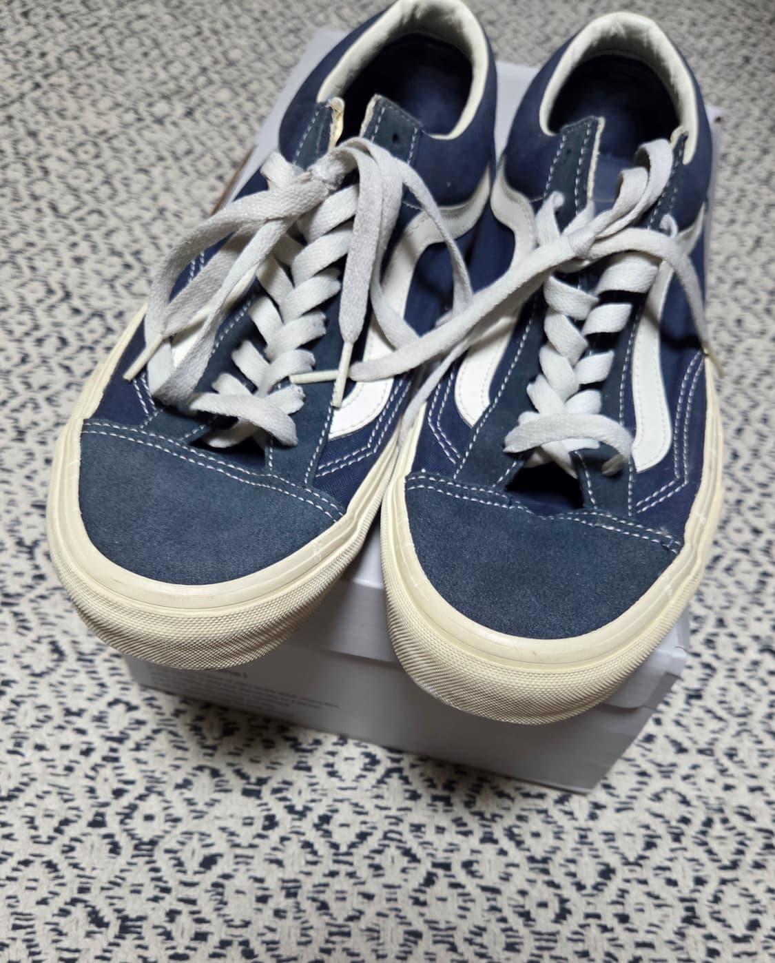 반스 스타일36 네이비 스니커즈 280 상품이미지6