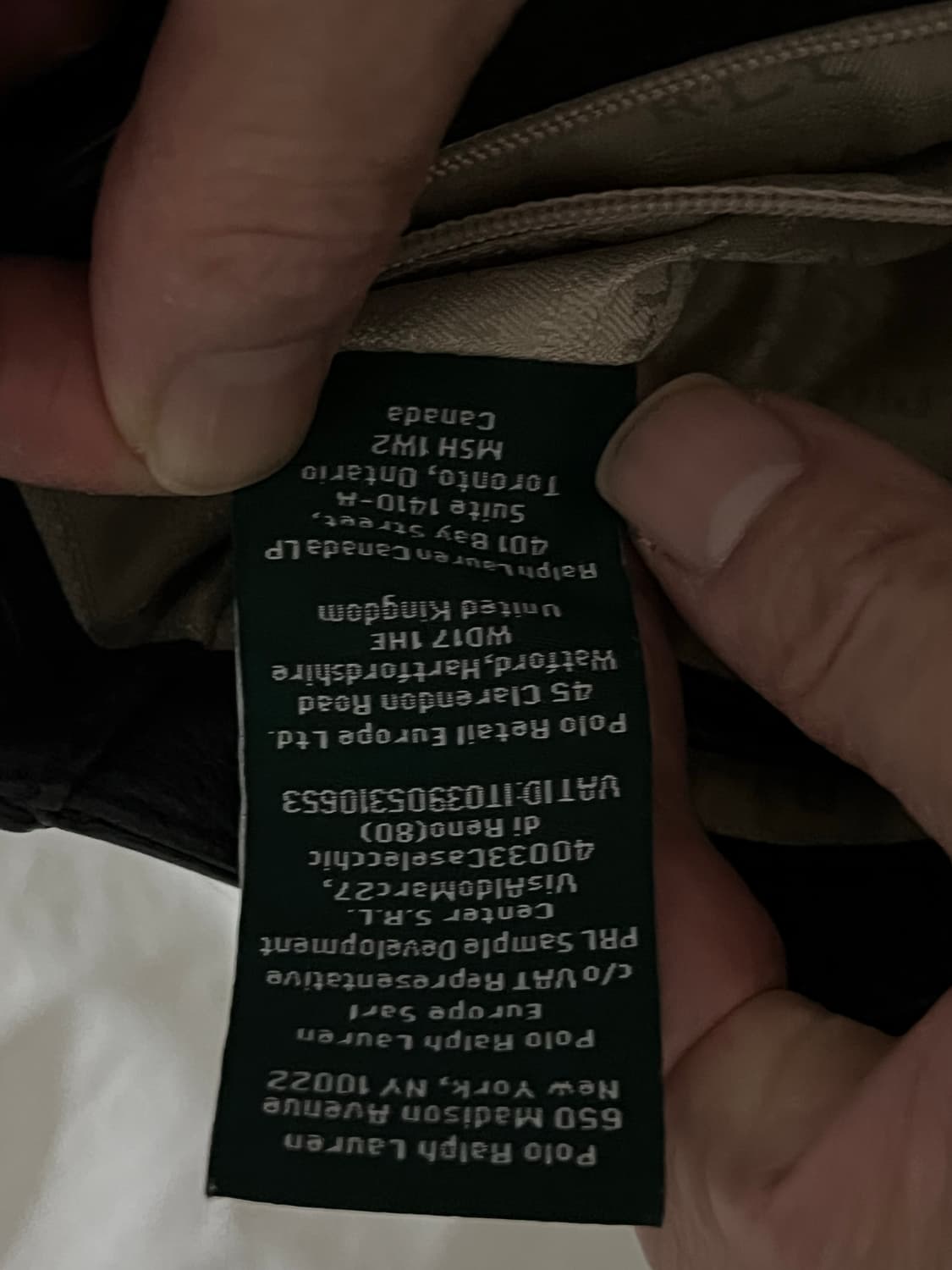 폴로 랄프로렌 가방 정품  상품이미지4