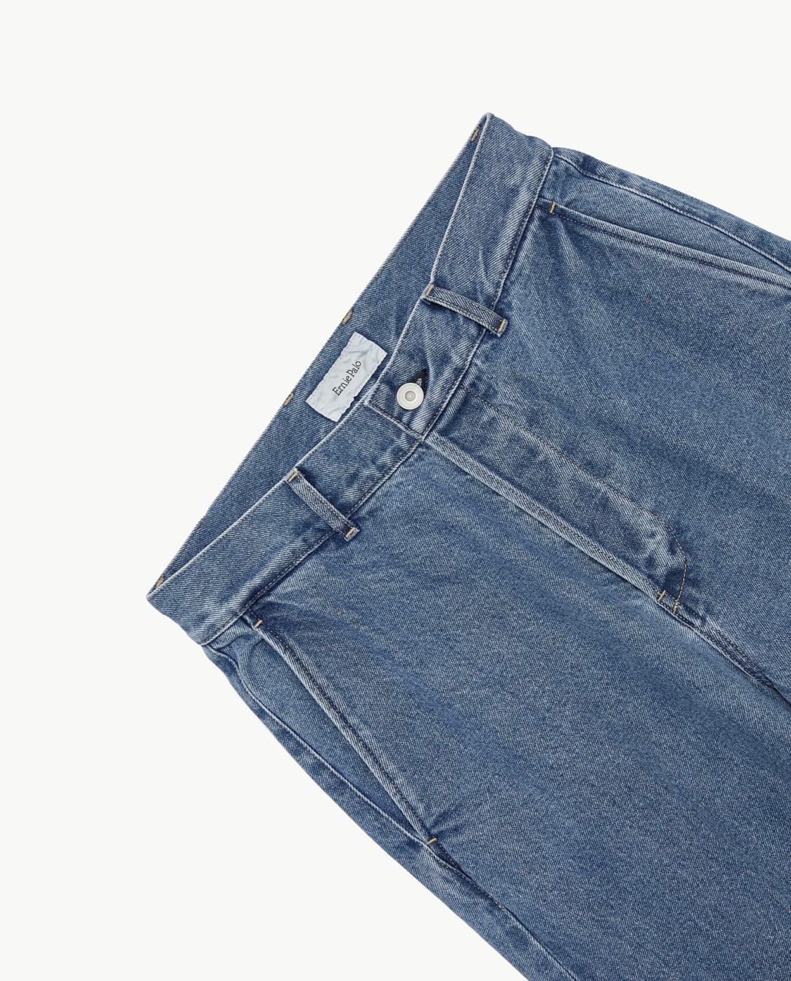 ERNIE PALO denim slacks, blue,48 상품이미지3