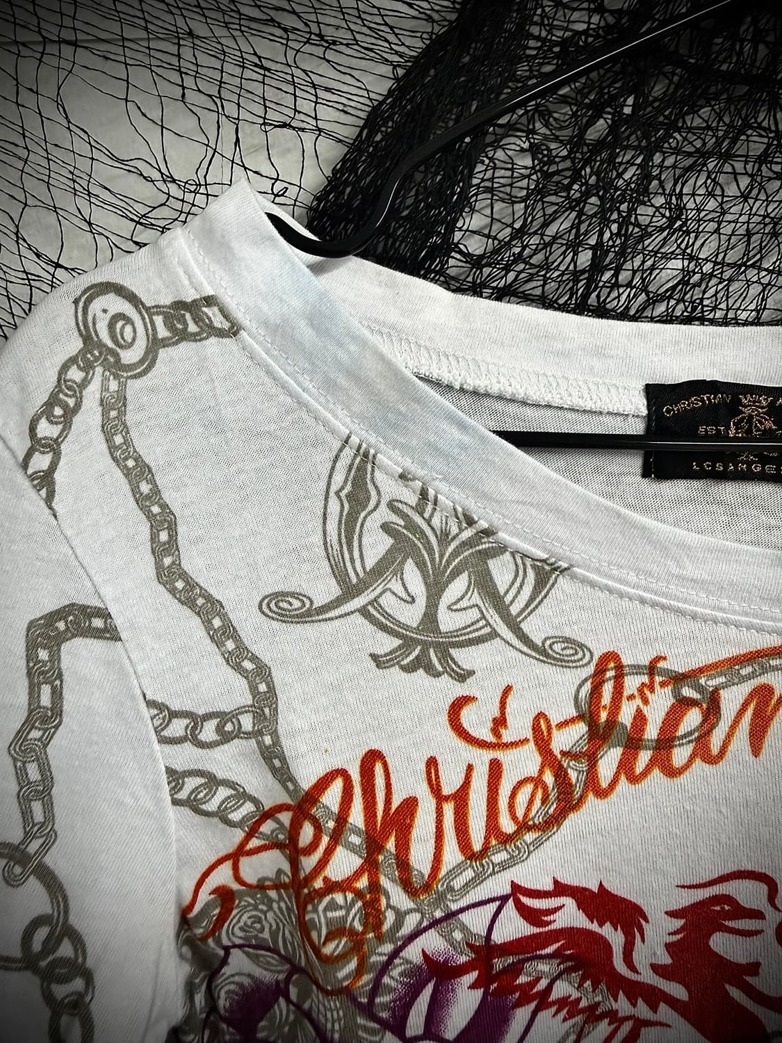 Christian audigier printing longsleeve 상품이미지6