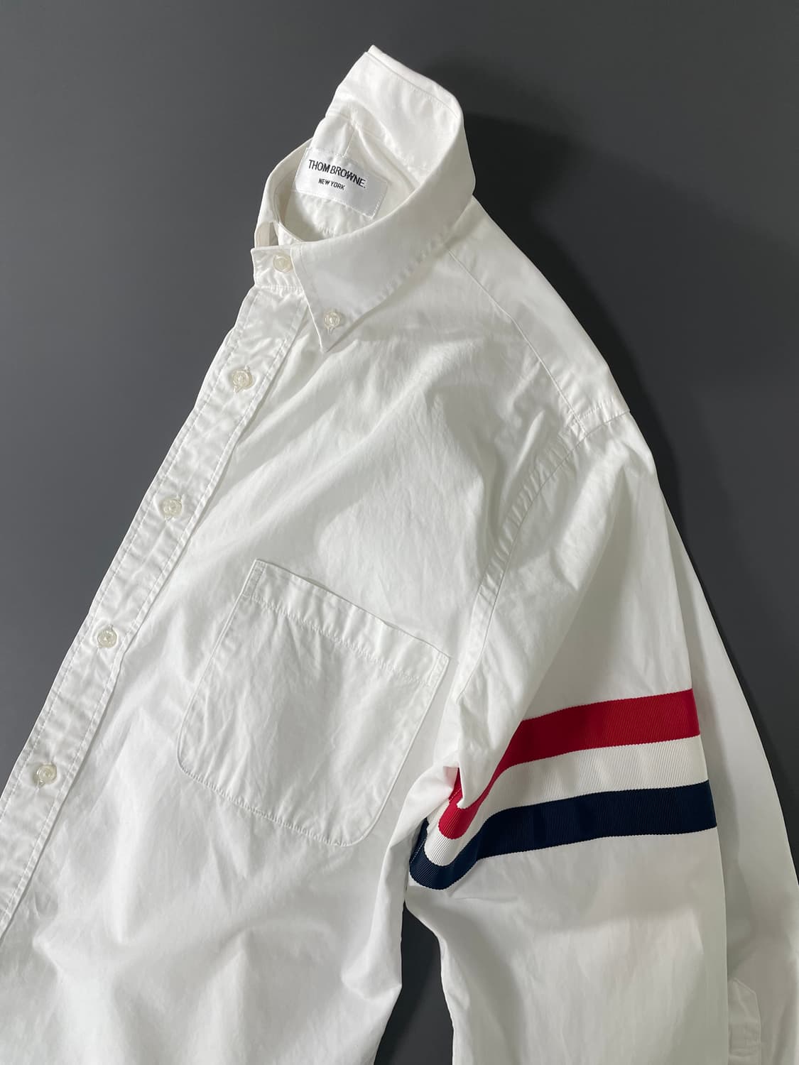 [3] 톰브라운 삼선 완장 포플린 셔츠 MADE IN USA 상품이미지3