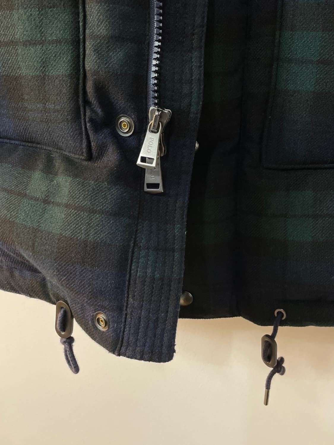 폴로 랄프로렌 블랙와치 울 다운 파카 상품이미지6