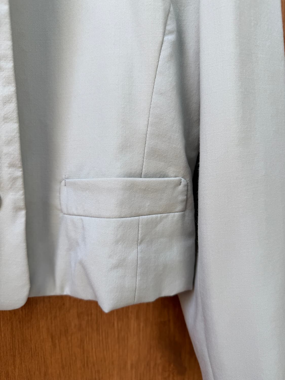 90s I.S issey miyake sport 노칼라 써머 자켓 상품이미지3