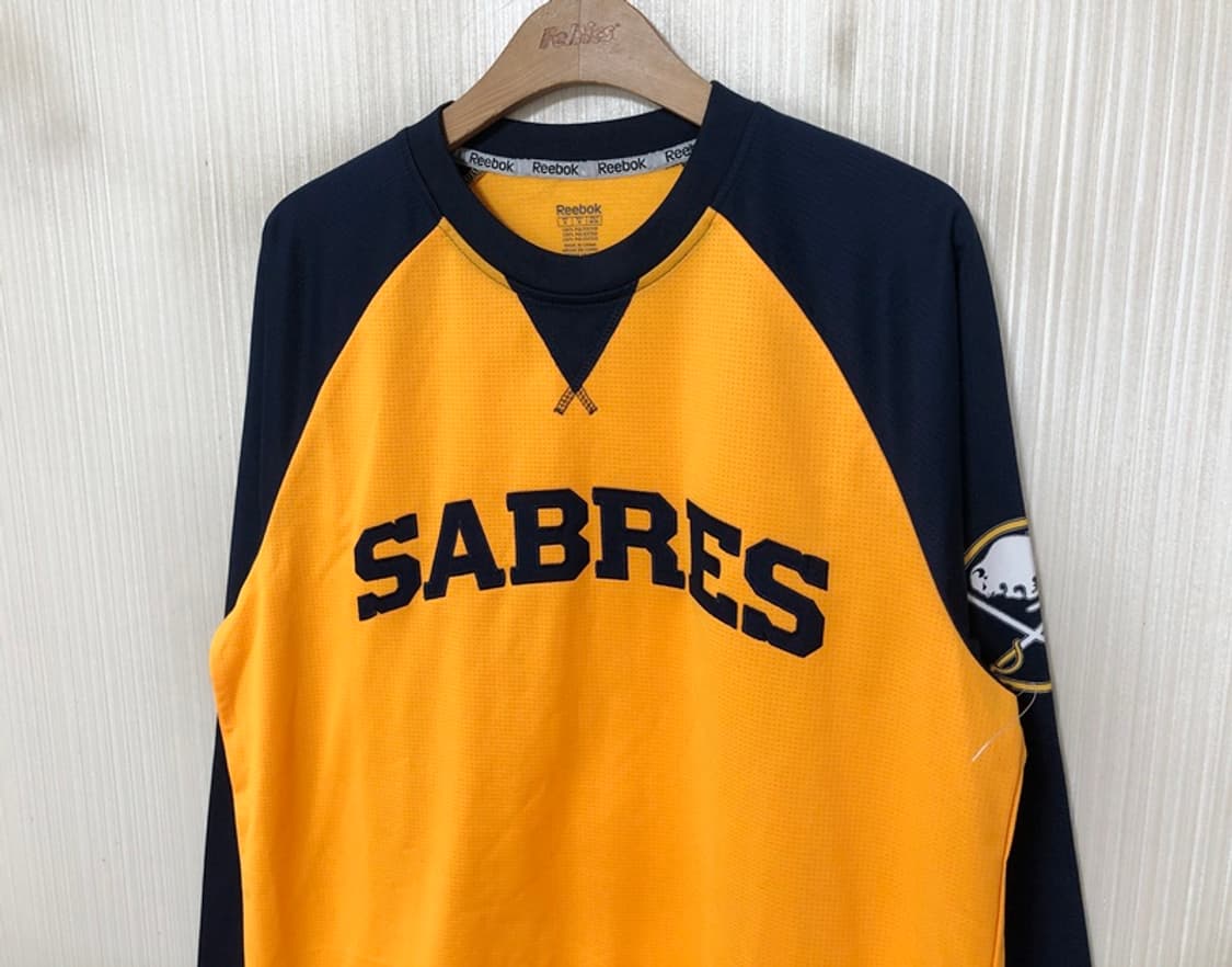 NHL 리복 버팔로세이버스 롱슬리브 셔츠 M(해외) 상품이미지6