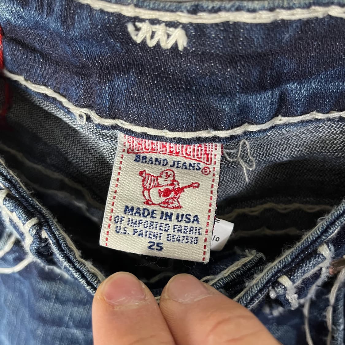 [True Religion] 트루릴리전 조이 수퍼T 스티치 데님팬츠 상품이미지6