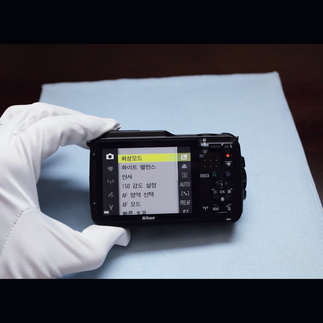 <레어><한글>니콘 쿨픽스 aw120 (aw100) 블랙 빈티지 디카 상품이미지6
