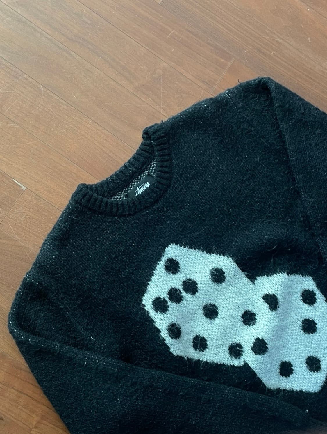 스투시 다이스 모헤어 니트 상품이미지2