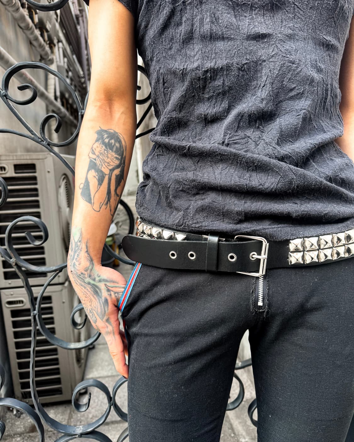 MIDAS - V-neck T-shirt 상품이미지3