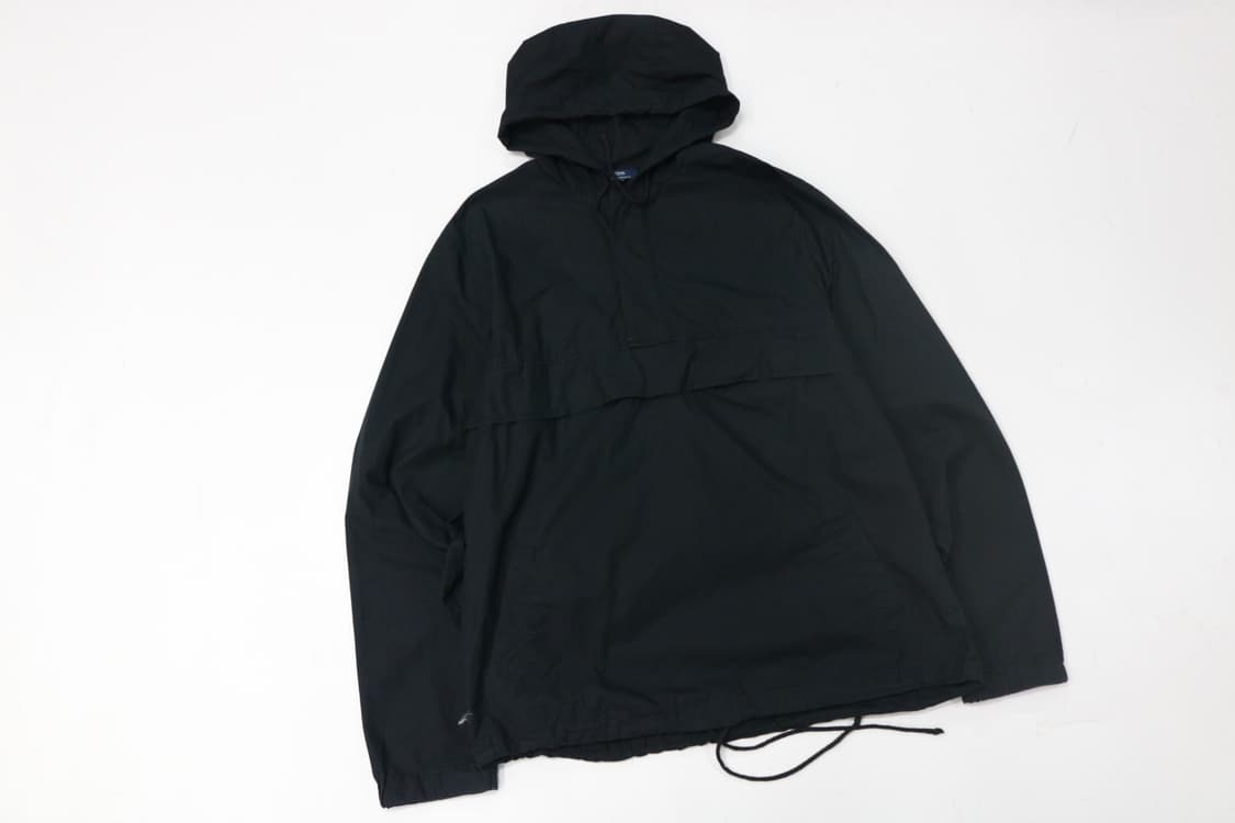어반리서치 ITEMS 블랙 코튼 아노락 후드 자켓 상품이미지3
