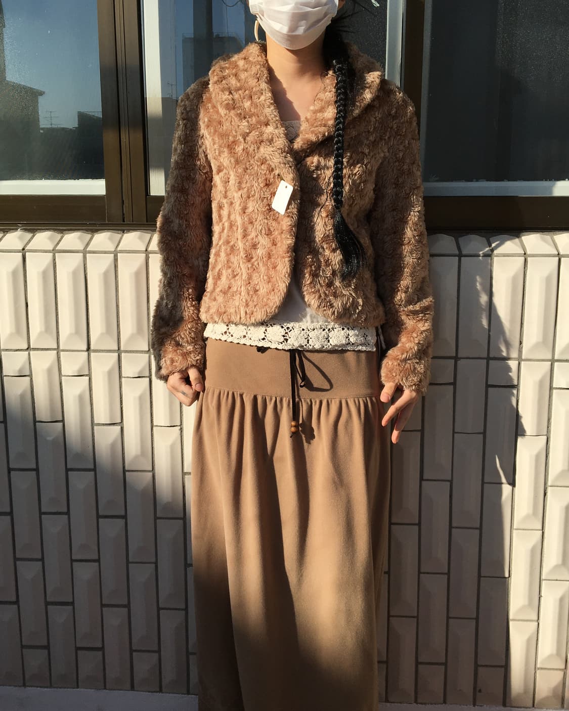 Fake fur jacket 상품이미지1