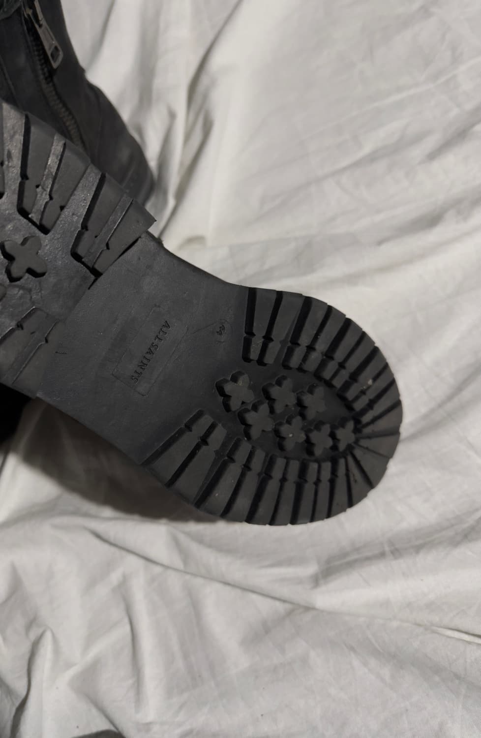 올세인츠 Lampo 더블 지퍼 아티저널 컴뱃부츠 상품이미지4