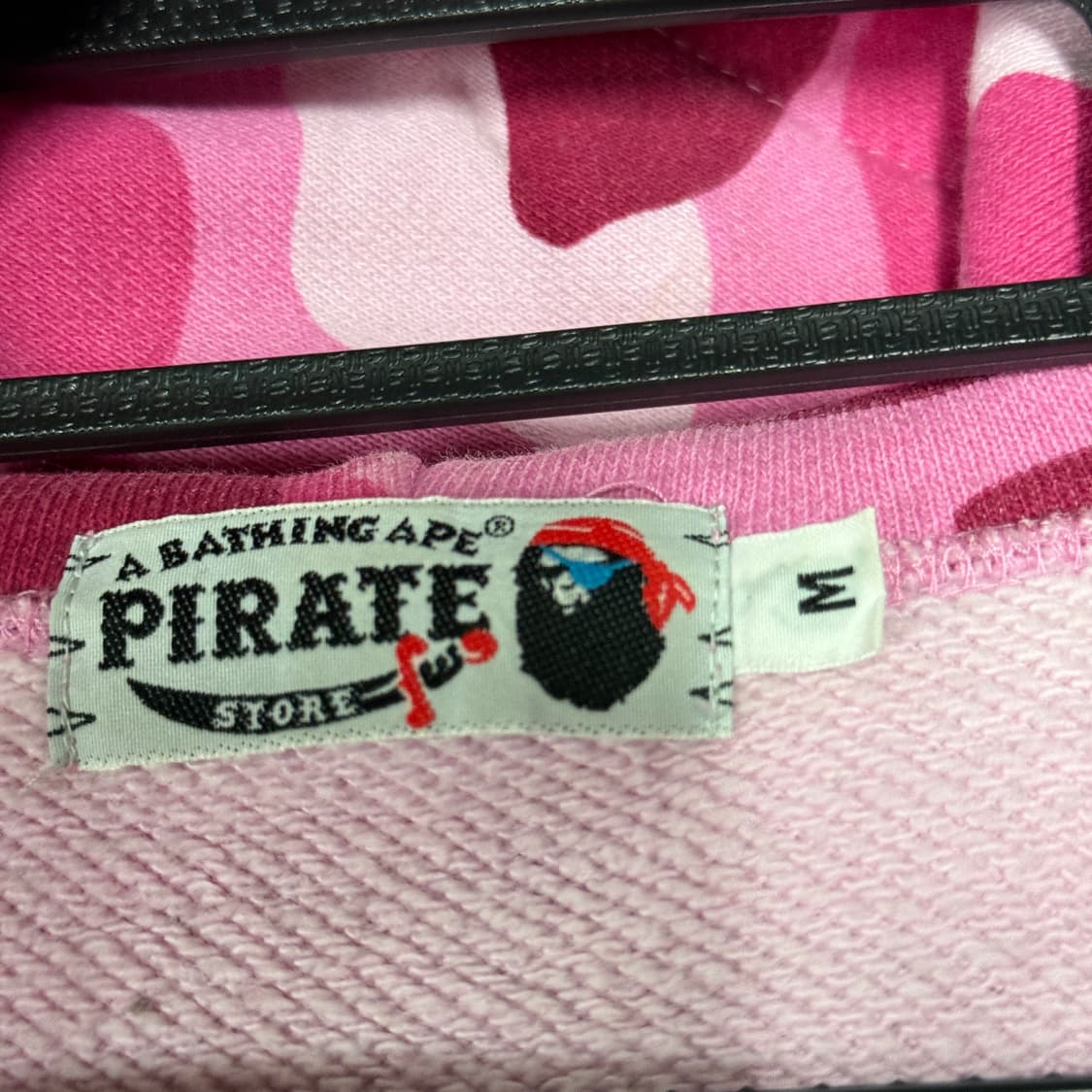 정품 베이프 OG ABC 핑크 카모 집업 후디 상품이미지6