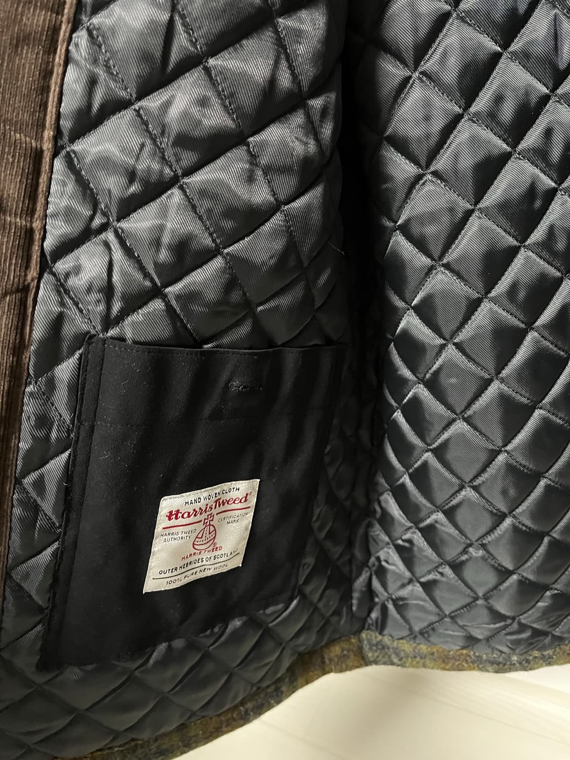 해리스트위드 초어코트 110 커스텀멜로우 상품이미지6