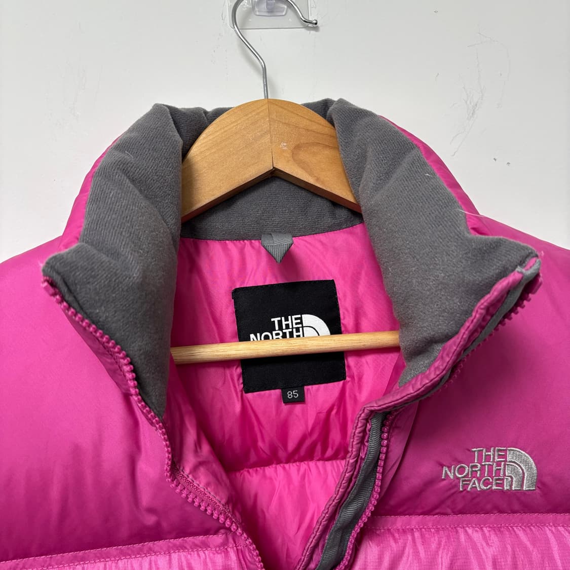 노스페이스 핑크 700 패딩조끼 상품이미지4