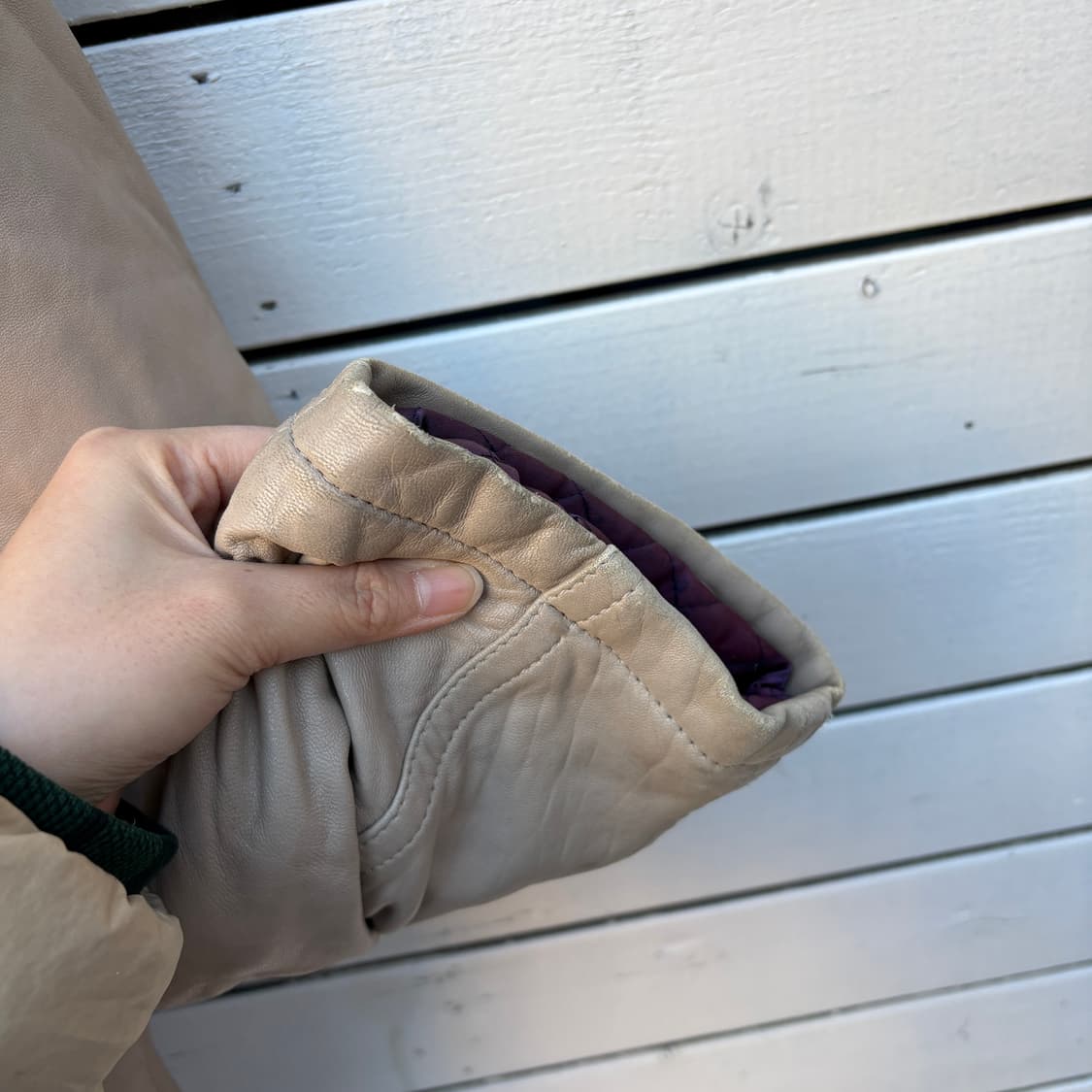 Issey Miyake Hai 이세이미야케 하이 레더 가죽 자켓 상품이미지4