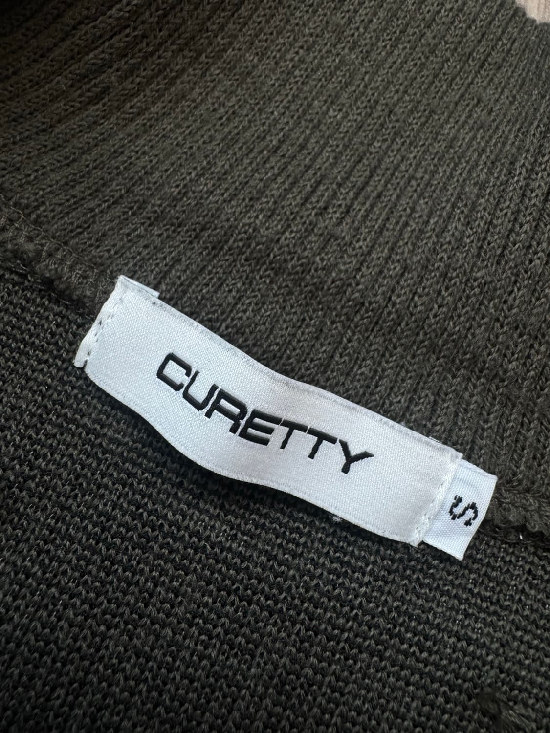 큐리티 집업 가디건 상품이미지2