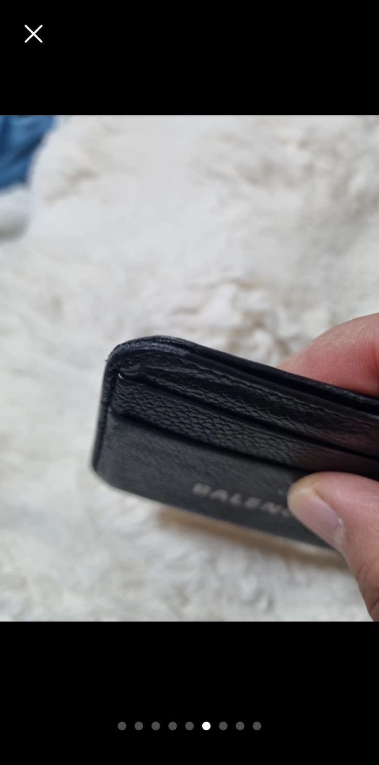 발렌시아가 카드지갑 블랙 상품이미지6