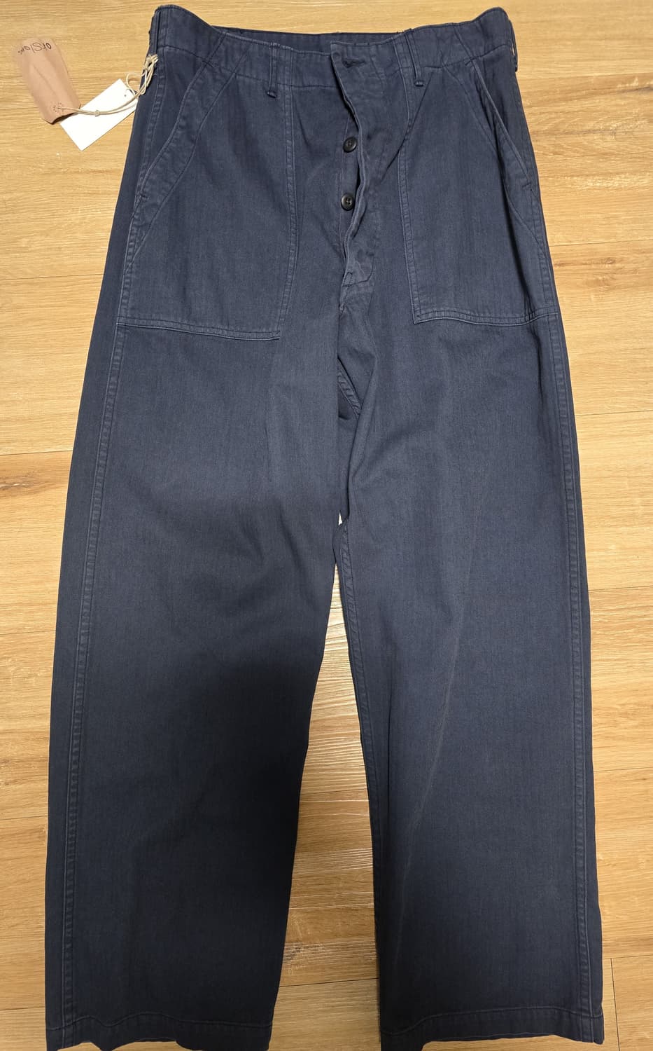 오어슬로우 썸머퍼티그팬츠 네이비 2사이즈 상품이미지2