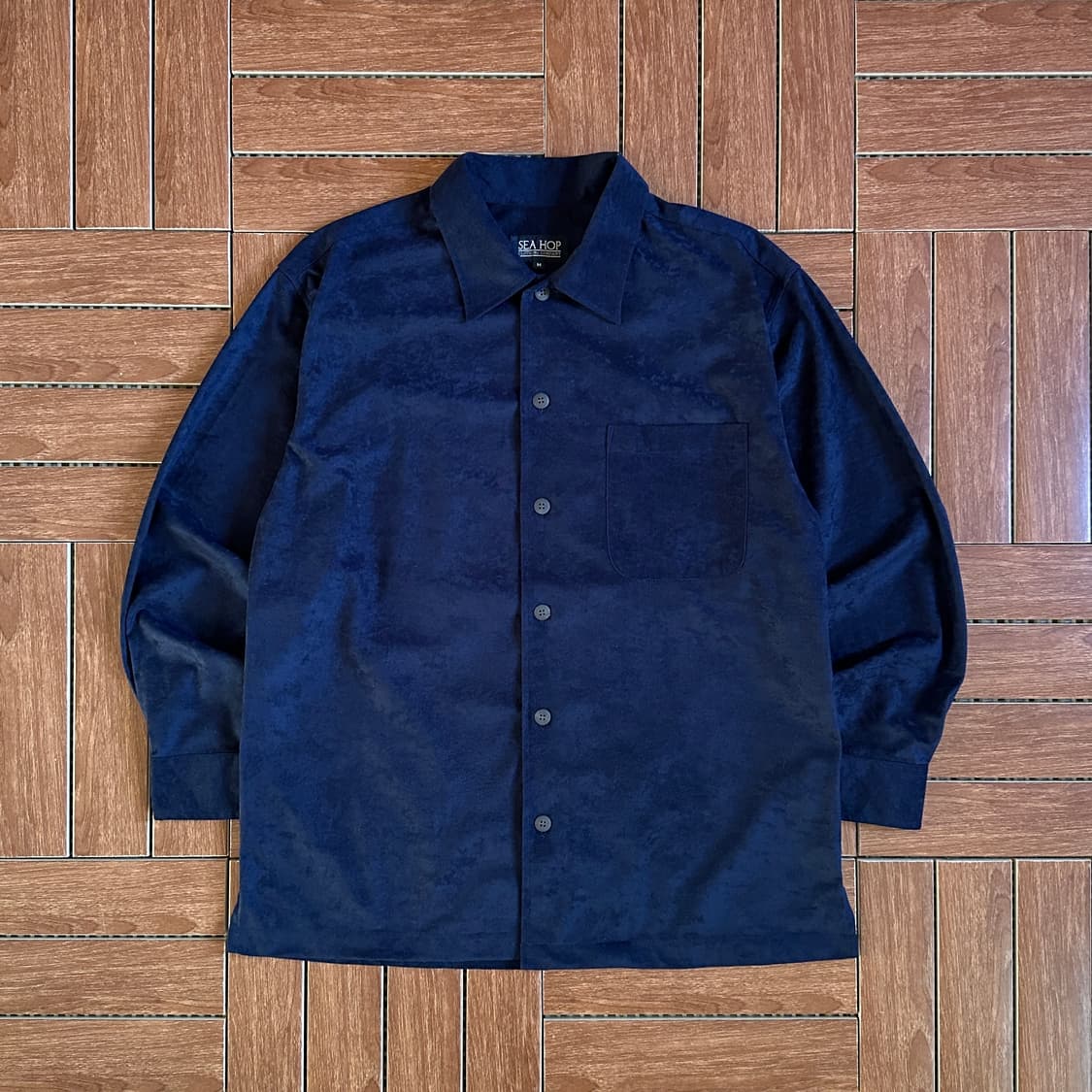 Sea hop vintage navy shirts 상품이미지1