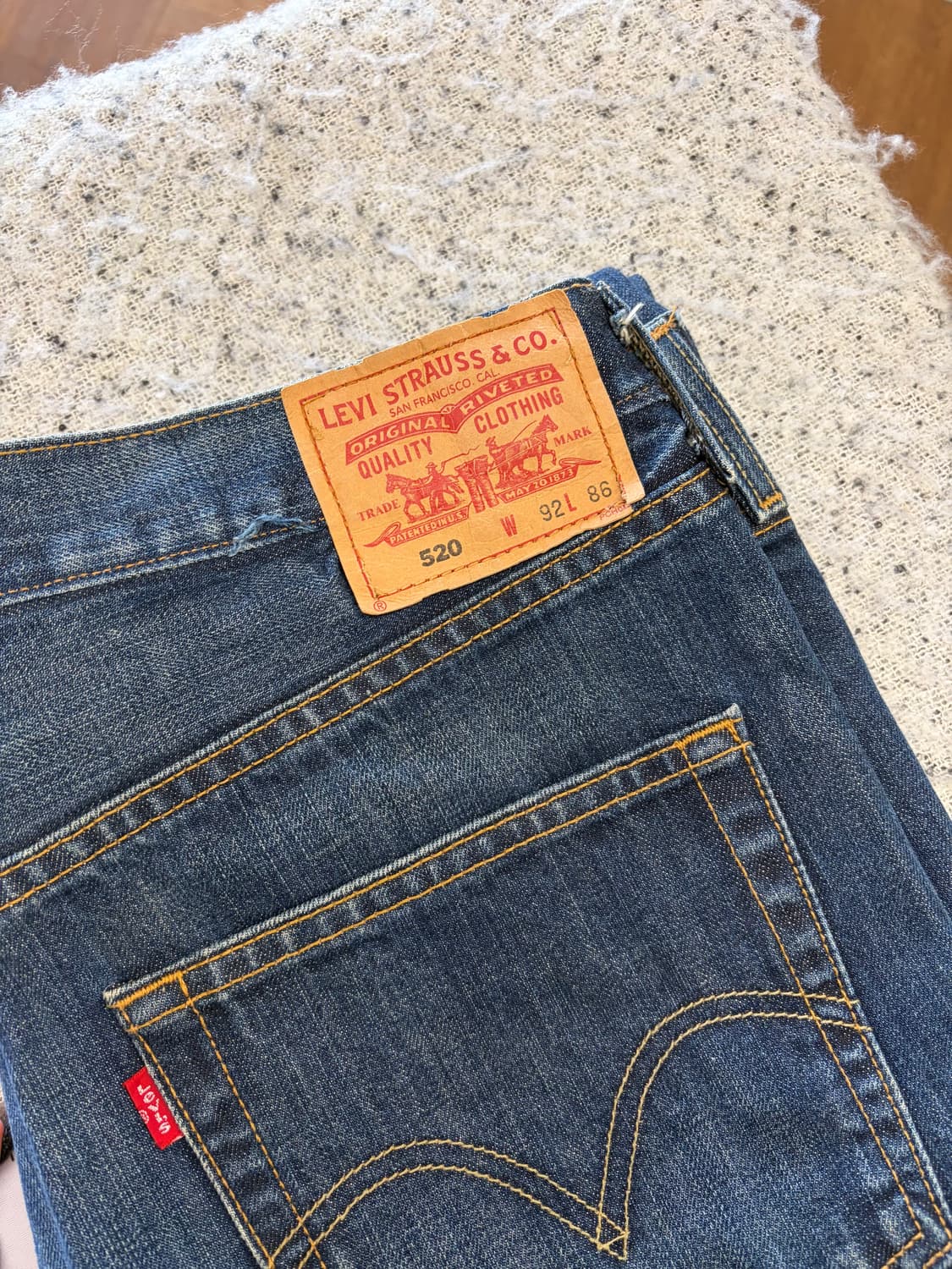 N128. 리바이스520 팬츠 상품이미지1