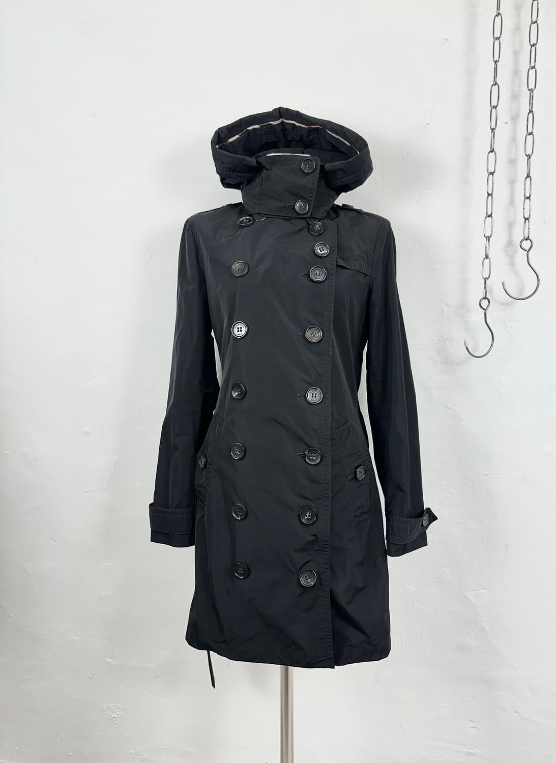 Burberry Brit Hooded High-Neck Nylon Coa 상품이미지1