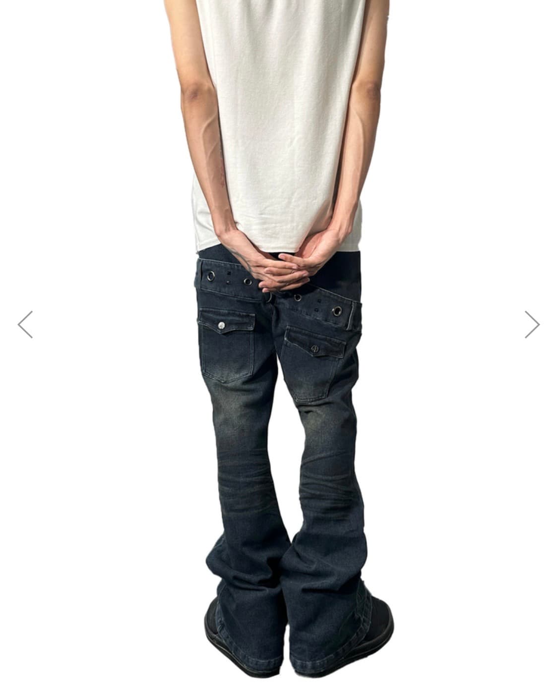 double waist boots cut denim 상품이미지3