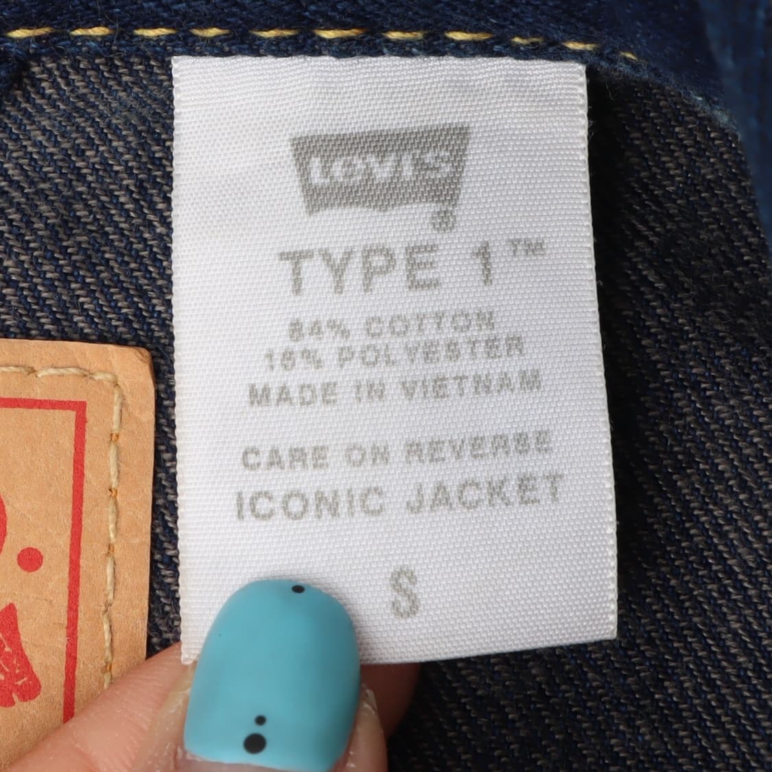 리바이스 type1 트러커 데님자켓 상품이미지9