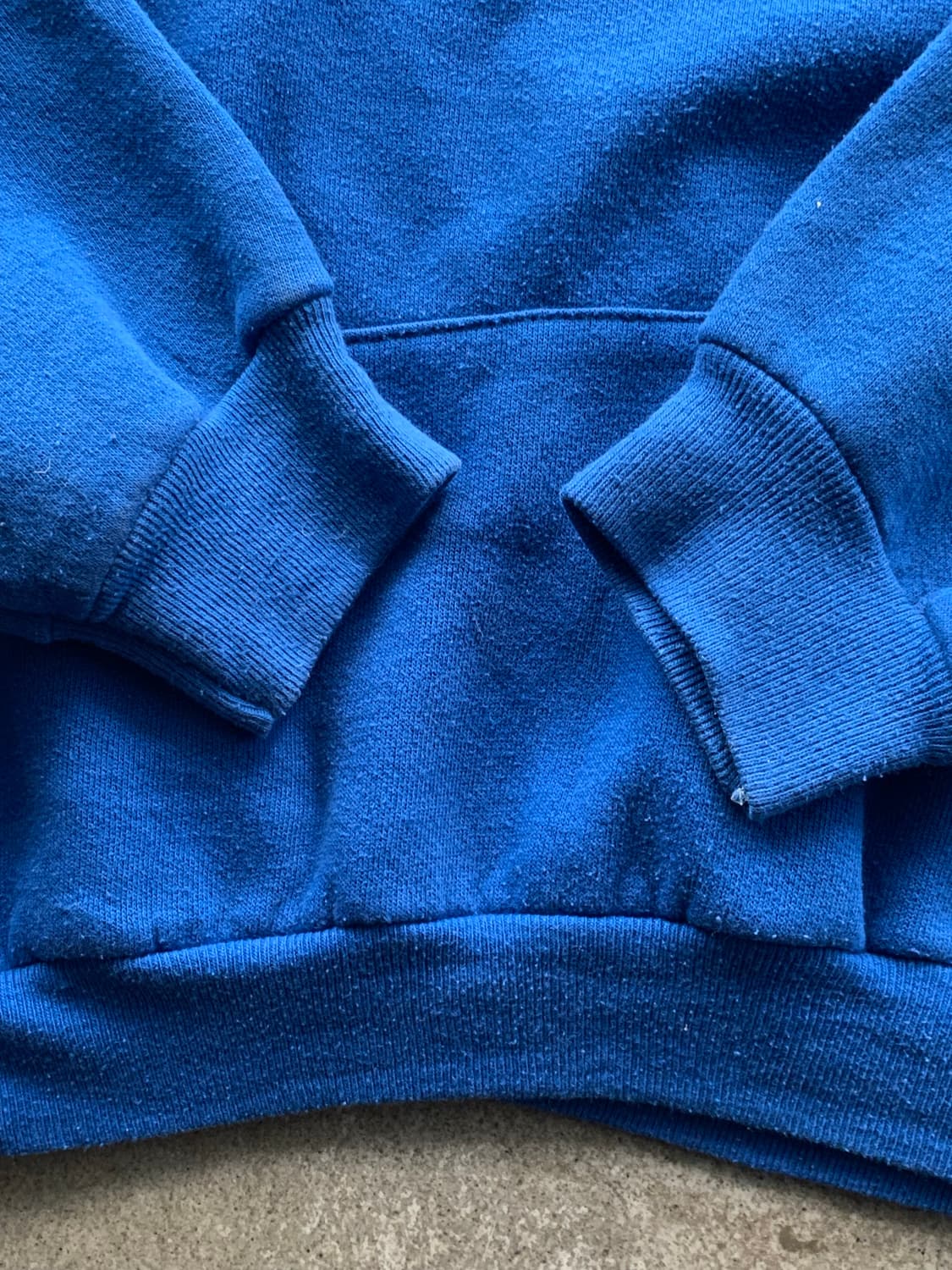 70s 러셀 애슬레틱 튜블러 스웻 후디 블루 상품이미지6