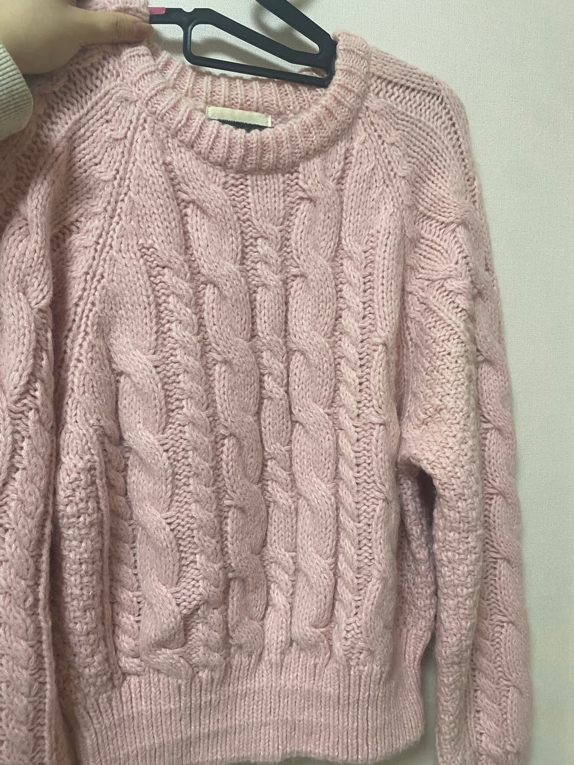 위드아웃썸머 로빈 케이블 니트 상품이미지3