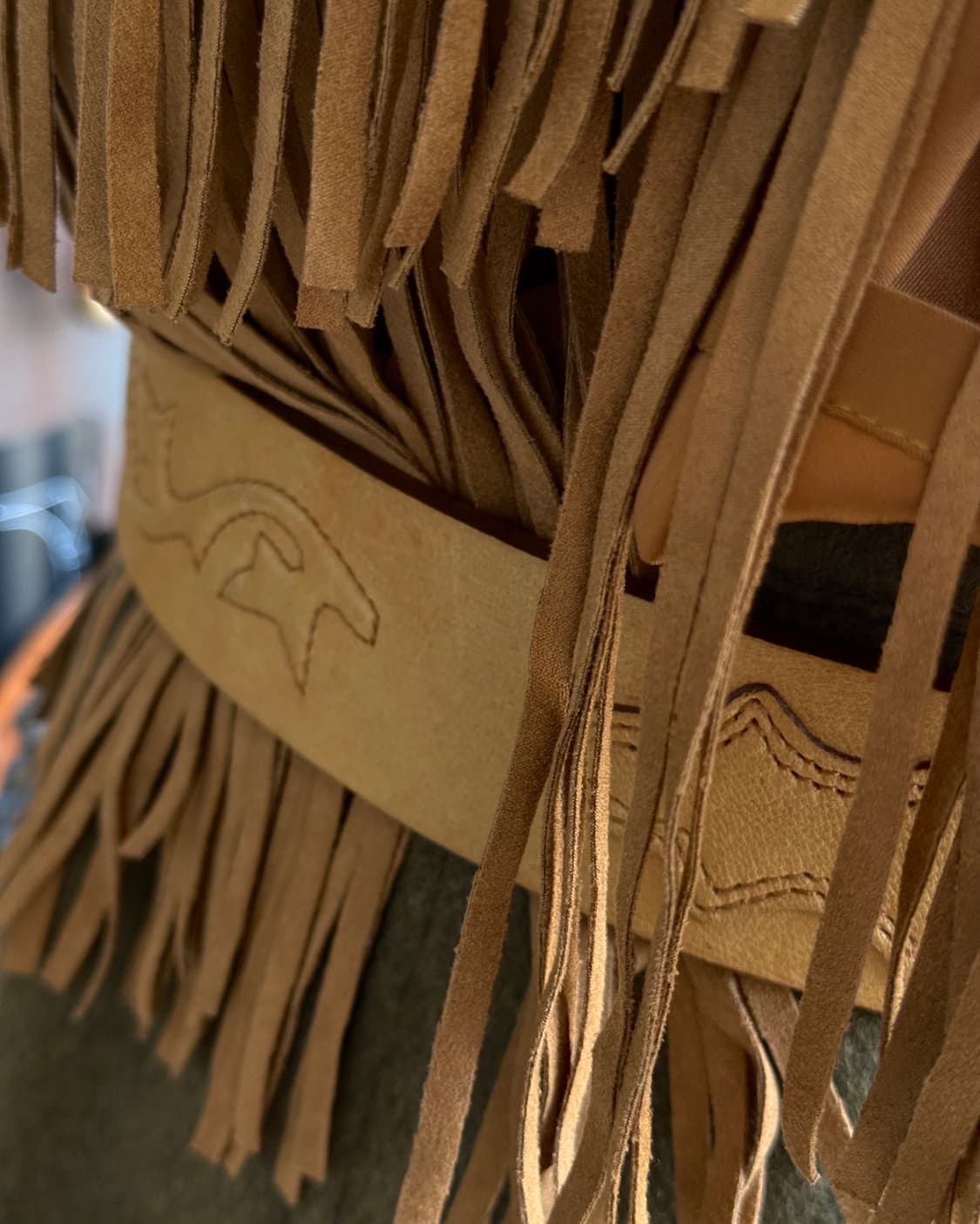 00-10‘s 폴로 랄프로렌 레더 웨스턴 벨트 S 상품이미지8