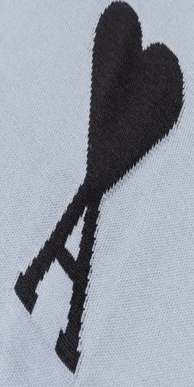 아미 인타르시아 크루넥 블루 니트 L,XL 상품이미지4